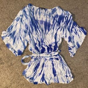 Tie dye romper (Lulus)
